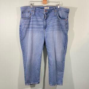 Madewell Women's Blue Meadowland Wash Classic Straight Jeans Size 37P NWT